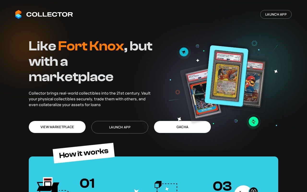 Collectorcrypt casino homepage screenshot showing the main game lobby and top navigation (collectorcrypt casino review)
