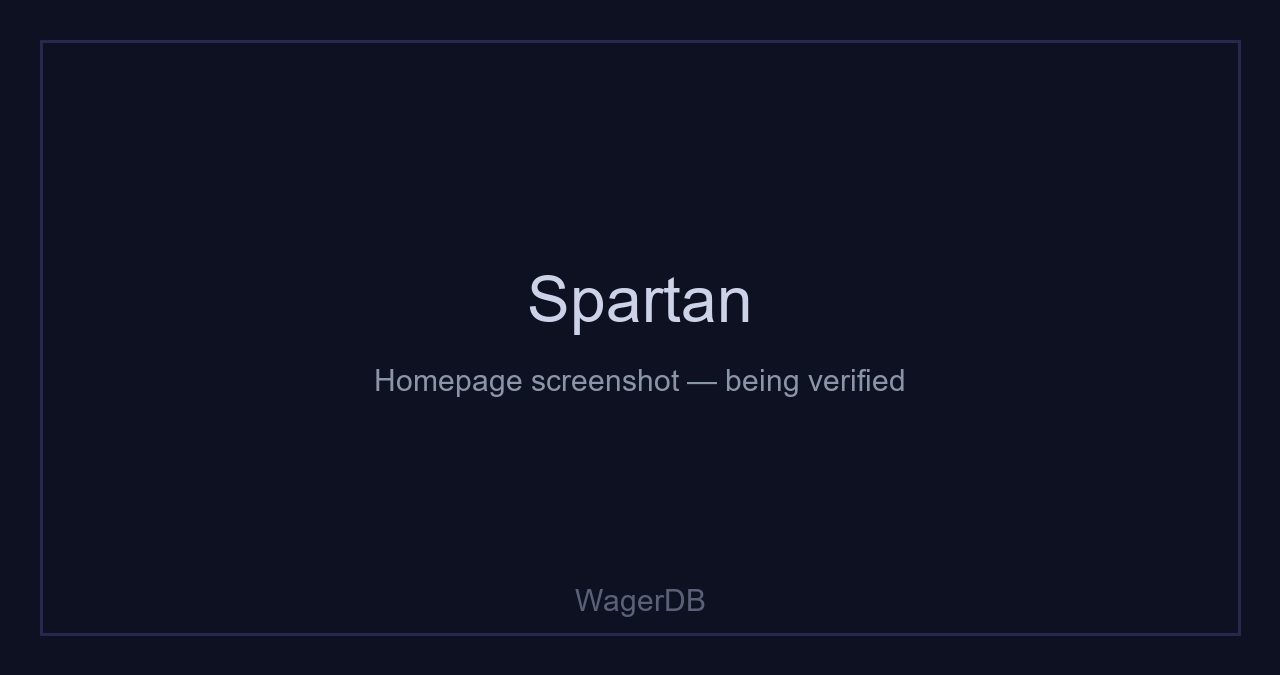 Spartan homepage and game lobby (screenshot)